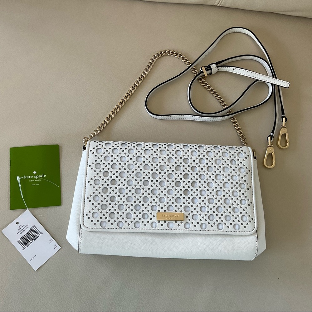 Kate Spade Newbury Lane White Bag